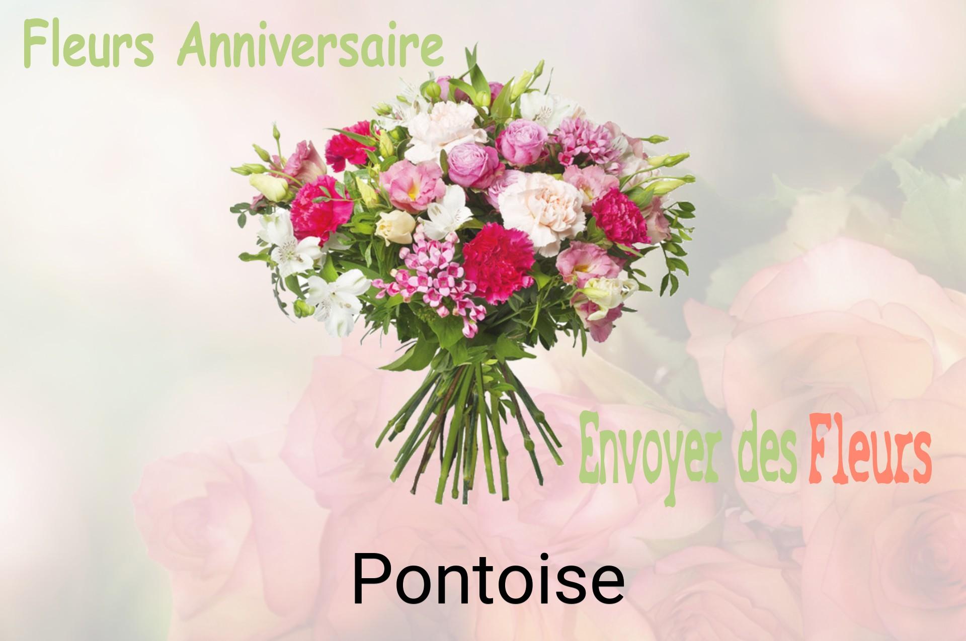 Bouquet de fleurs d’anniversaire livré à Pontoise